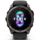 Смарт-годинник Garmin Fenix 8 Pro 51mm MicroLED Carbon Gray Titanium with Black/Pebble Gray