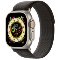 Apple Watch Ultra Titanium, Black/Gray Trail Loop (M/L), LTE