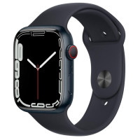 Apple Watch S7 41mm Midnight, Midnight Sport Band LTE Вживаний (б/в)