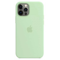 Чохол для iPhone 12/12 Pro - Silicone MagSafe, Pistachio (HC)