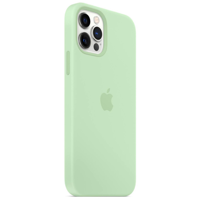 Чохол для iPhone 12/12 Pro - Silicone MagSafe, Pistachio (HC)