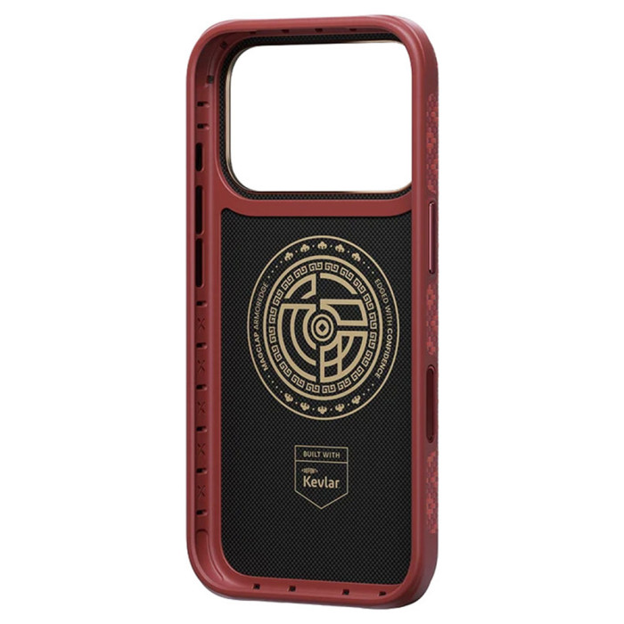 Чохол для iPhone 17 Pro / 18 Pro - Benks Kevlar Armor Edge MagSafe, Savvy Red