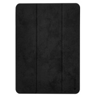 Чохол для iPad Pro 13 (2024) - Comma Joy PU with Pen Holder Series, Black