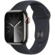 Apple Watch S9 45mm Graphite Stainless Steel, Midnight Sport Band (S/M), LTE