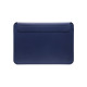 Чохол-конверт для Macbook 16 - WIWU Skin Pro PU Leather Sleeve, Blue