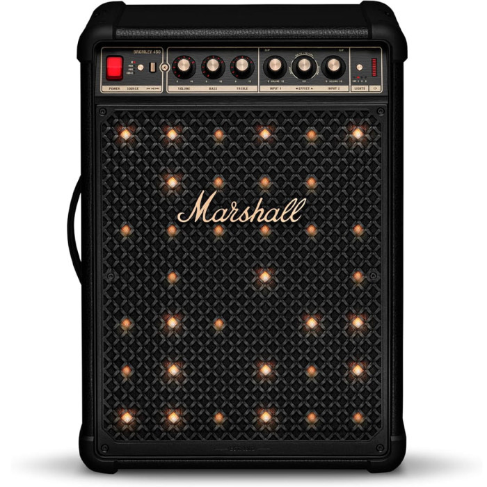 Портативна колонка Marshall Bromley 450, Black and Brass (UA)