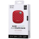 Додатковий аккумулятор Wekome 10000mAh Herze Power Bank and Hand Warmer Red