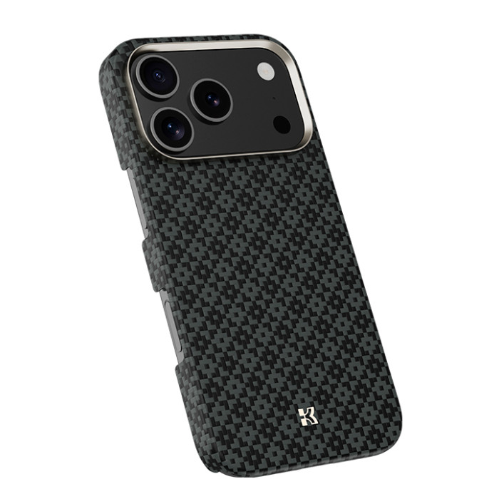 Чохол для iPhone 17 Pro / 18 Pro - Benks Armor Air Grid Kevlar MagSafe, Black