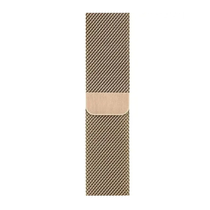 Apple Watch S6 44mm Gold Stainless Steel, Gold Milanese Loop Вживанний (б/в)