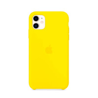Чохол для iPhone 11 - Silicone, Canary Yellow (HC)