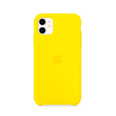 Чохол для iPhone 11 - Silicone, Canary Yellow (HC)