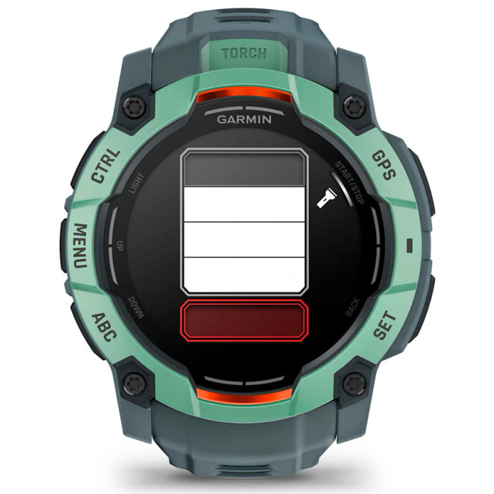 Смарт-годинник Garmin Instinct 3 50mm AMOLED Neotropic with Twilight Band