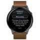 Смарт-годинник Garmin Venu 4 45mm Slate with Black Silicone Band with Brown Leather Band