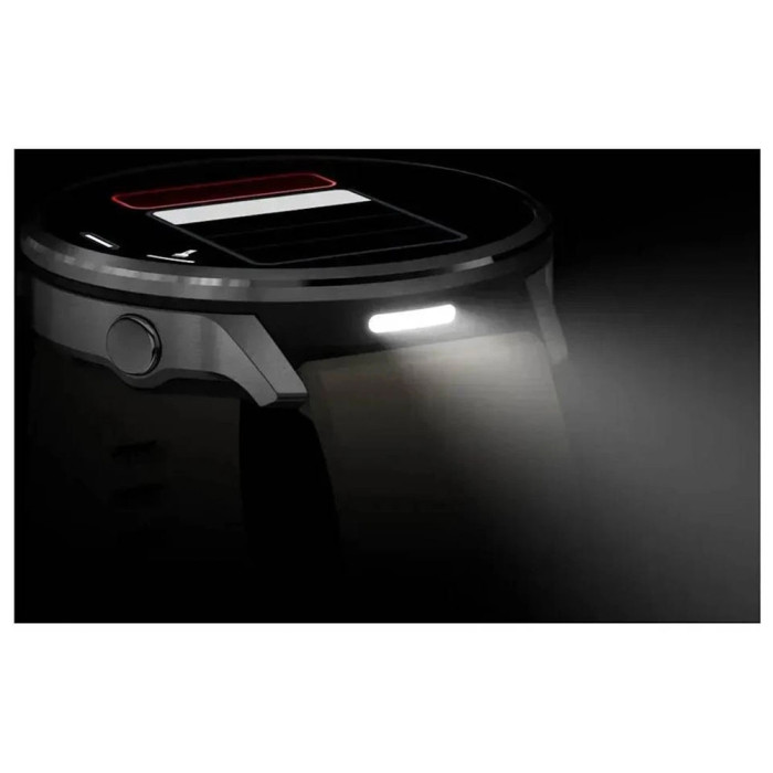 Смарт-годинник Garmin Venu 4 45mm Slate with Black Silicone Band with Brown Leather Band
