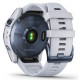 Смарт-годинник Garmin Fenix 7X Sapphire Solar Mineral Blue DLC Titanium with Whitestone Band