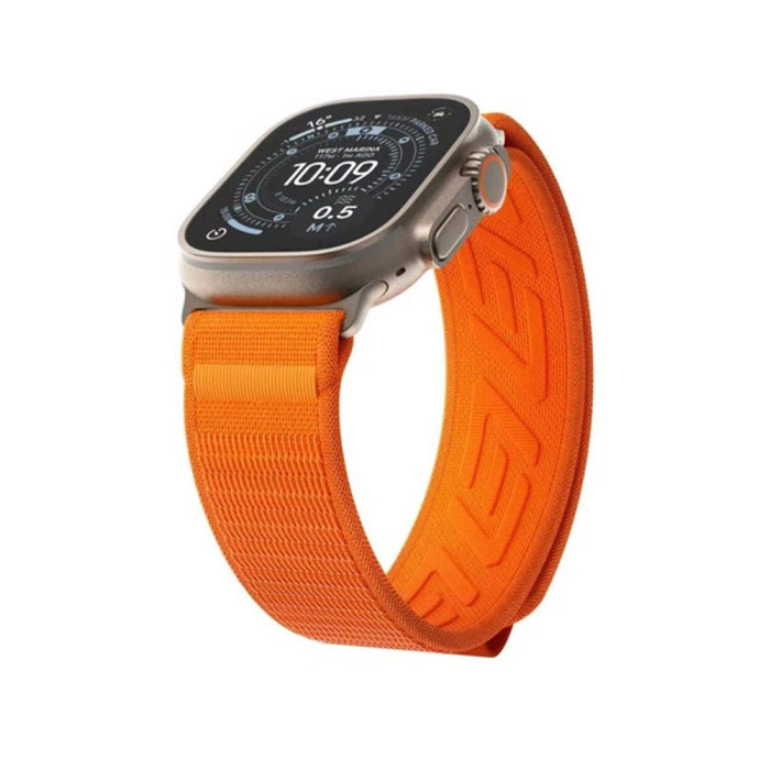 Ремінець для Apple Watch - 42/44/45/46/49mm, Blueo Trailweave Lite Loop Band, Orange
