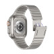Ремінець для Apple Watch - 42/44/45/46/49mm, Stainless Steel Link Band, Gray