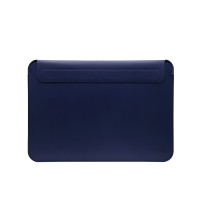 Чохол-конверт для Macbook 14 - WIWU Skin Pro PU Leather Sleeve, Navy Blue