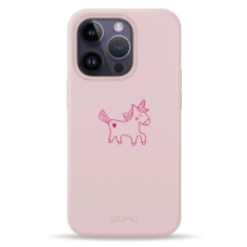 Чохол для iPhone 14 Pro - Pump Silicone Minimalistic MagSafe, Unicorn