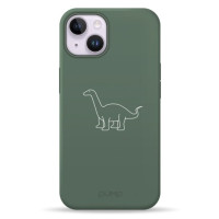 Чохол для iPhone 14 - Pump Silicone Minimalistic MagSafe, Dino