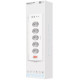 Мережевий фільтр Proove Prism Socket (5 розеток + 2 Type-C + 2 USB) 1.6 White