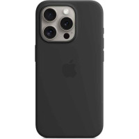 Чохол для iPhone 15 Pro - Silicone MagSafe, Black (HC)