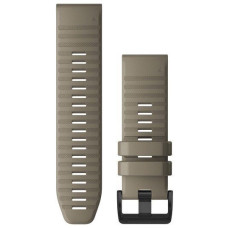 Ремінець для годинника Garmin - QuickFit 26mm, Silicone Band, Dark Sandstone