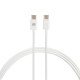 Кабель USB-C to USB-C - Cutana, 1.2m, White