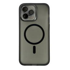 Чохол для iPhone 15 Pro - Cutana Matte with Camera Protection MagSafe, Black