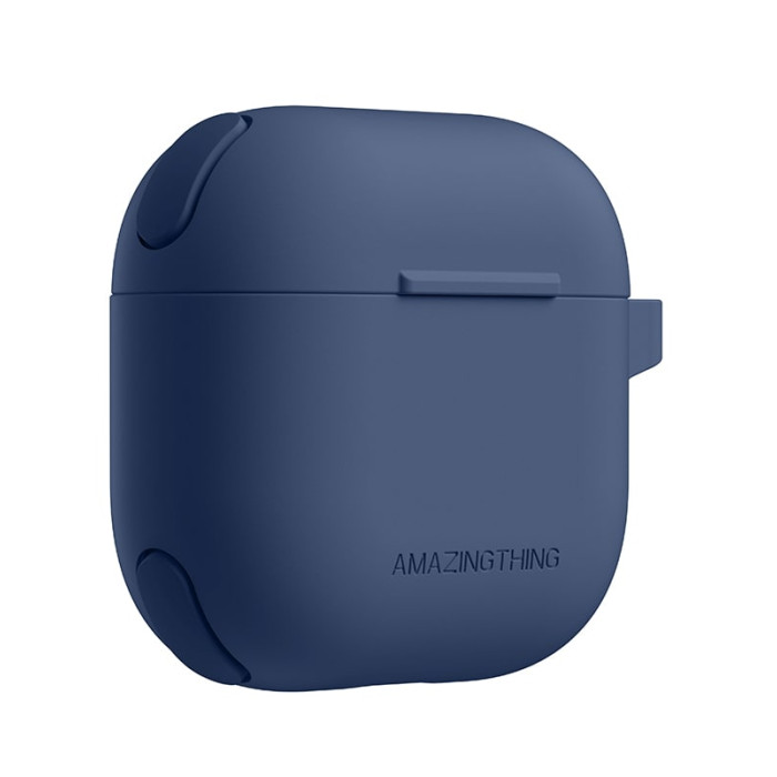 Чохол для Apple AirPods 4 / 5 - AmazingThing Omni GripClip Case, Titan Blue