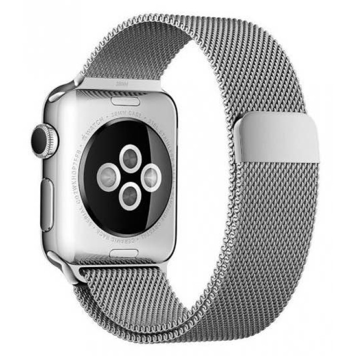 Ремінець для Apple Watch - 38/40/41mm, Wiwu Milano Stainless Steel, Silver