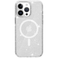Чохол для iPhone 15 Pro Max - Blueo Crystal Drop Resistance MagSafe, Glitter Transparent