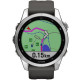 Смарт-годинник Garmin Fenix 7S Silver with Graphite Band
