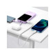 Додатковий аккумулятор Baseus 10000mAh Elf Digital Display 22.5W Purple