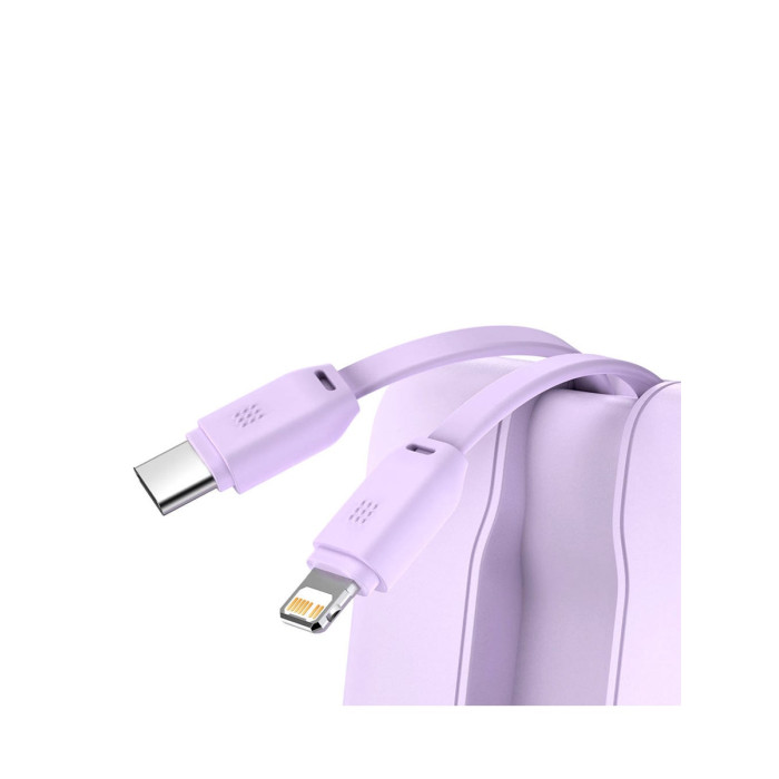 Додатковий аккумулятор Baseus 10000mAh Elf Digital Display 22.5W Purple