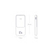 Додатковий аккумулятор Baseus 10000mAh Elf Digital Display 22.5W Purple