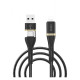 Кабель USB/USB-C to Lightning - Wiwu, Elite Cable Black