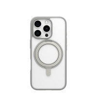 Чохол для iPhone 16 Pro Max - Blueo Frosted Rotatable Stand MagSafe, Grey