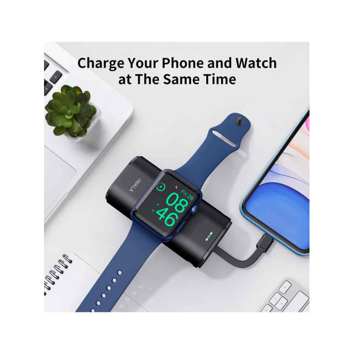 Додатковий аккумулятор iWalk 9000mAh Power Bank Black
