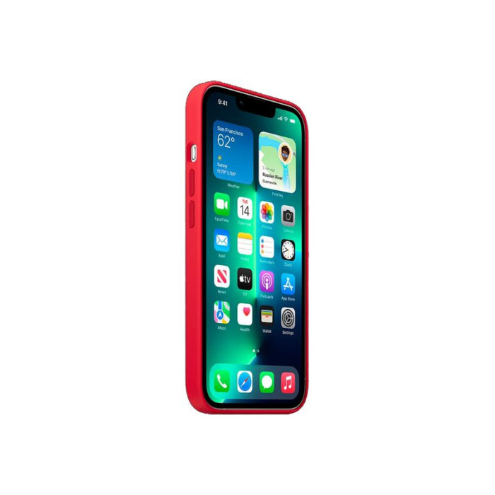 Чохол для iPhone 13 Pro Max - Silicone MagSafe, Red (HC)
