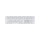 Apple Magic Keyboard with Touch ID and Numeric Keypad Silver