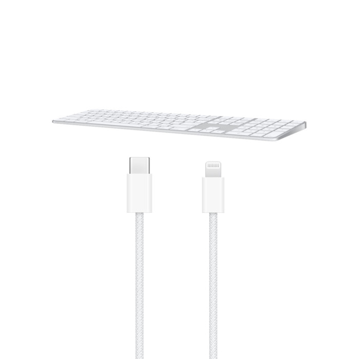Apple Magic Keyboard with Touch ID and Numeric Keypad Silver