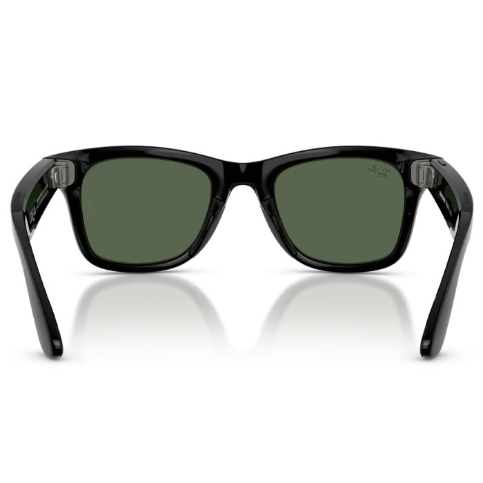 Смарт-окуляри Ray-Ban Meta Wayfarer Gen 2 Shiny Black Frame G-15 Green Lenses s53
