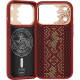 Чохол для iPhone 17 Pro / 18 Pro - Benks Armor Pro Kevlar Knight MagSafe, Red