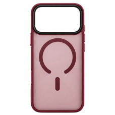 Чохол для iPhone 17 Pro Max / 18 Pro Max - Monblan Matte MagSafe, Burgundy