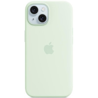 Чохол для iPhone 15 - Silicone MagSafe, Soft Mint (HC)