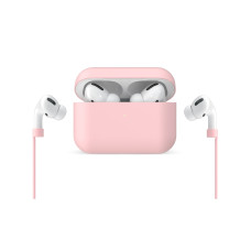 Чохол для Apple AirPods Pro - AmazingThing Drop Proof Bullet, Pink Sand