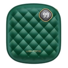 Додатковий аккумулятор Wekome 10000mAh Herze Power Bank and Hand Warmer Green