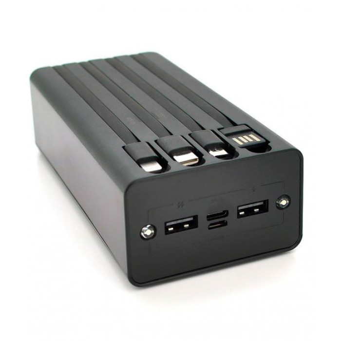 Додатковий аккумулятор Solar 30000mAh LIONPATTON L42 Black