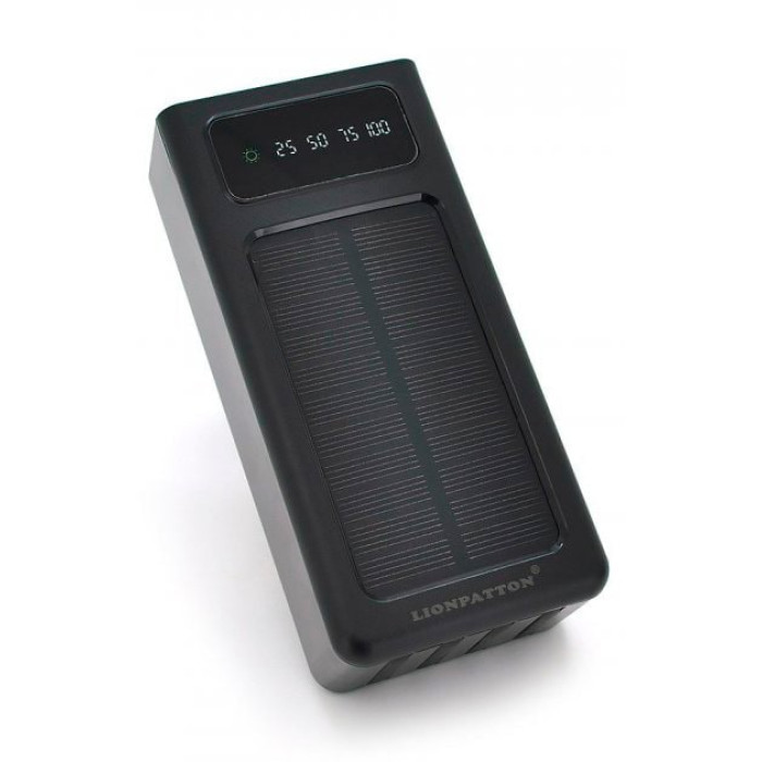 Додатковий аккумулятор Solar 30000mAh LIONPATTON L42 Black